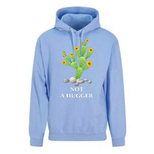 Cactus Sunflower Not A Hugger Unisex Surf Hoodie