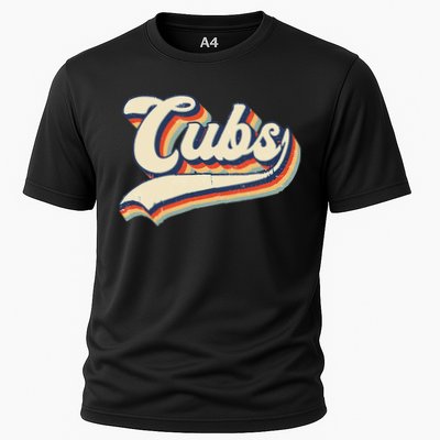 Cubs Sports Name Vintage Retro Gift Performance Shirt