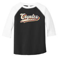 Coyotes Sports Name Toddler Fine Jersey T-Shirt