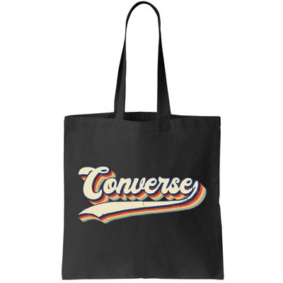 Converse Sports Name Vintage Retro Gift Men Women Boy Girl Tote Bag