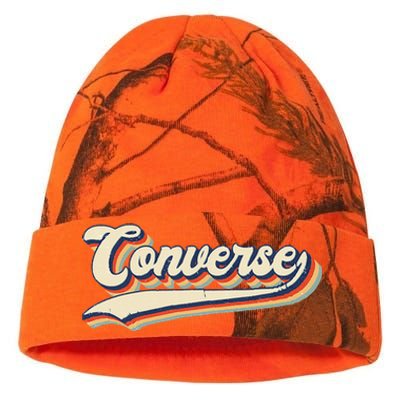 Converse Sports Name Vintage Retro Gift Men Women Boy Girl Kati Licensed 12" Camo Beanie