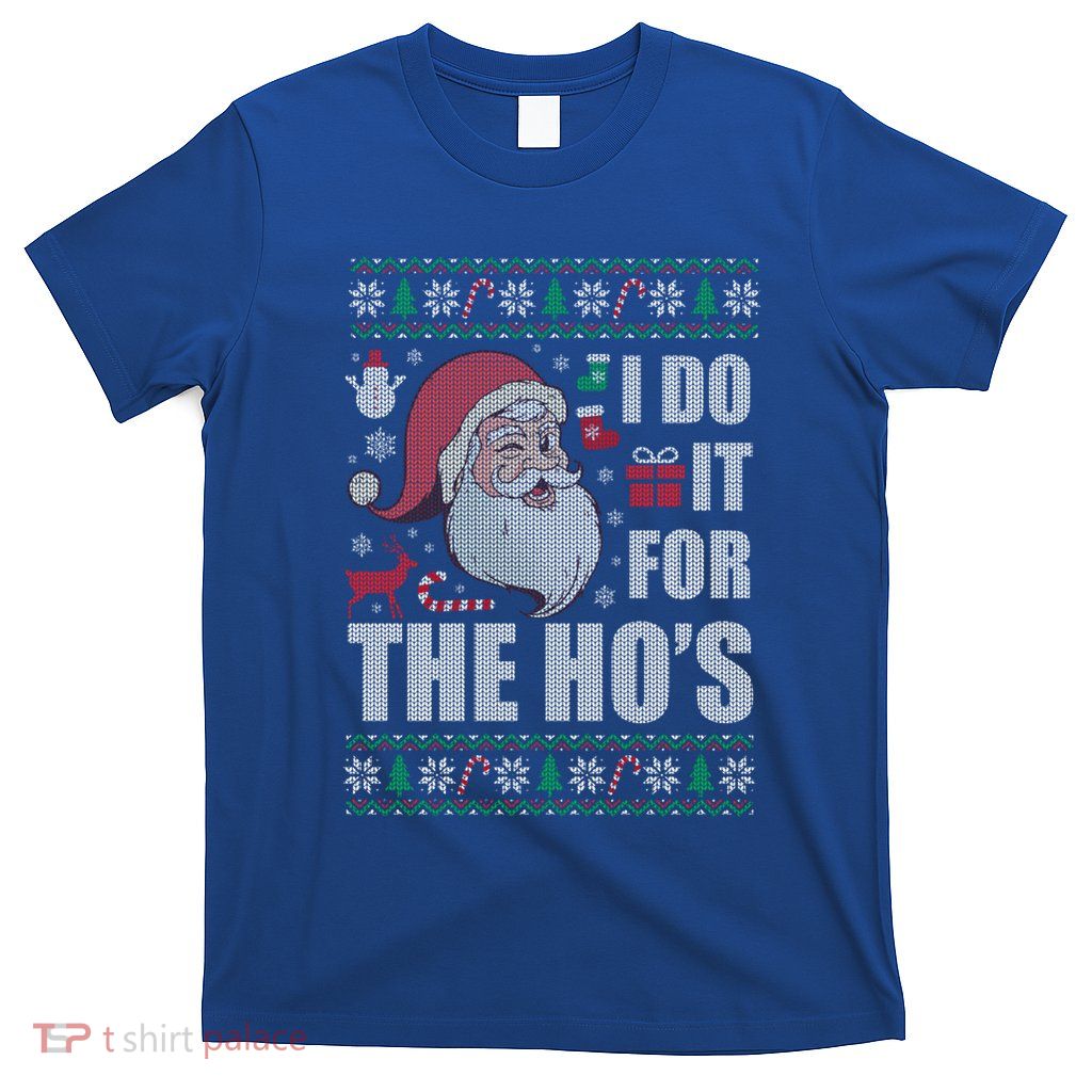 Christmas Santa Naughty Ugly Christmas Sweater Gift T-Shirt