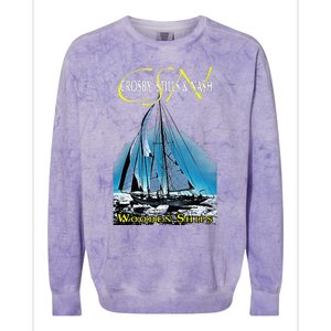 Crosby Stills & Nash Wooden Ships Colorblast Crewneck Sweatshirt