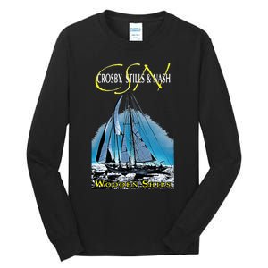 Crosby Stills & Nash Wooden Ships Tall Long Sleeve T-Shirt