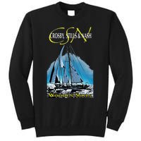 Crosby Stills & Nash Wooden Ships Tall Sweatshirt