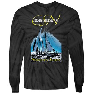 Crosby Stills & Nash Wooden Ships Tie-Dye Long Sleeve Shirt