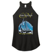 Crosby Stills & Nash Wooden Ships Women's Perfect Tri Rocker Tank