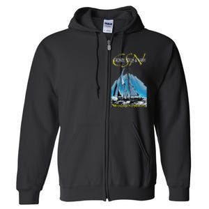 Crosby Stills & Nash Wooden Ships Full Zip Hoodie