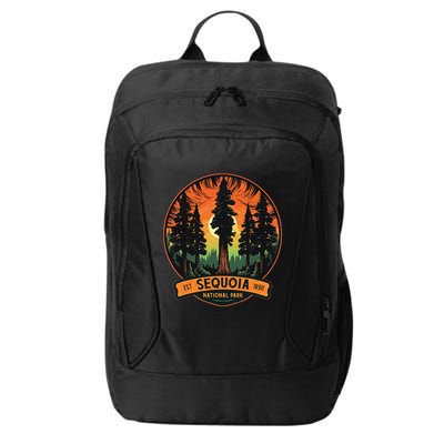 Cute Sequoia National Park Giant Tree Graphic City Backpack