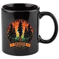 Cute Sequoia National Park Giant Tree Graphic 11oz C Handle Ceramic Mug