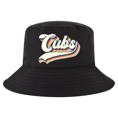 Cubs Sports Name Vintage Retro Boy Girl Cool Comfort Performance Bucket Hat