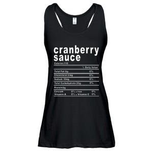 Cranberry Sauce Nutrition Facts Thanksgiving Gift Ladies Essential Flowy Tank