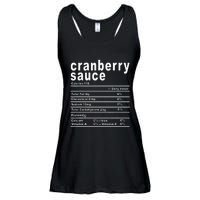 Cranberry Sauce Nutrition Facts Thanksgiving Gift Ladies Essential Flowy Tank