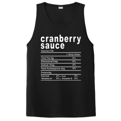 Cranberry Sauce Nutrition Facts Thanksgiving Gift PosiCharge Competitor Tank