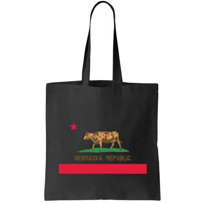 California Style Nebraska State Flag Bag