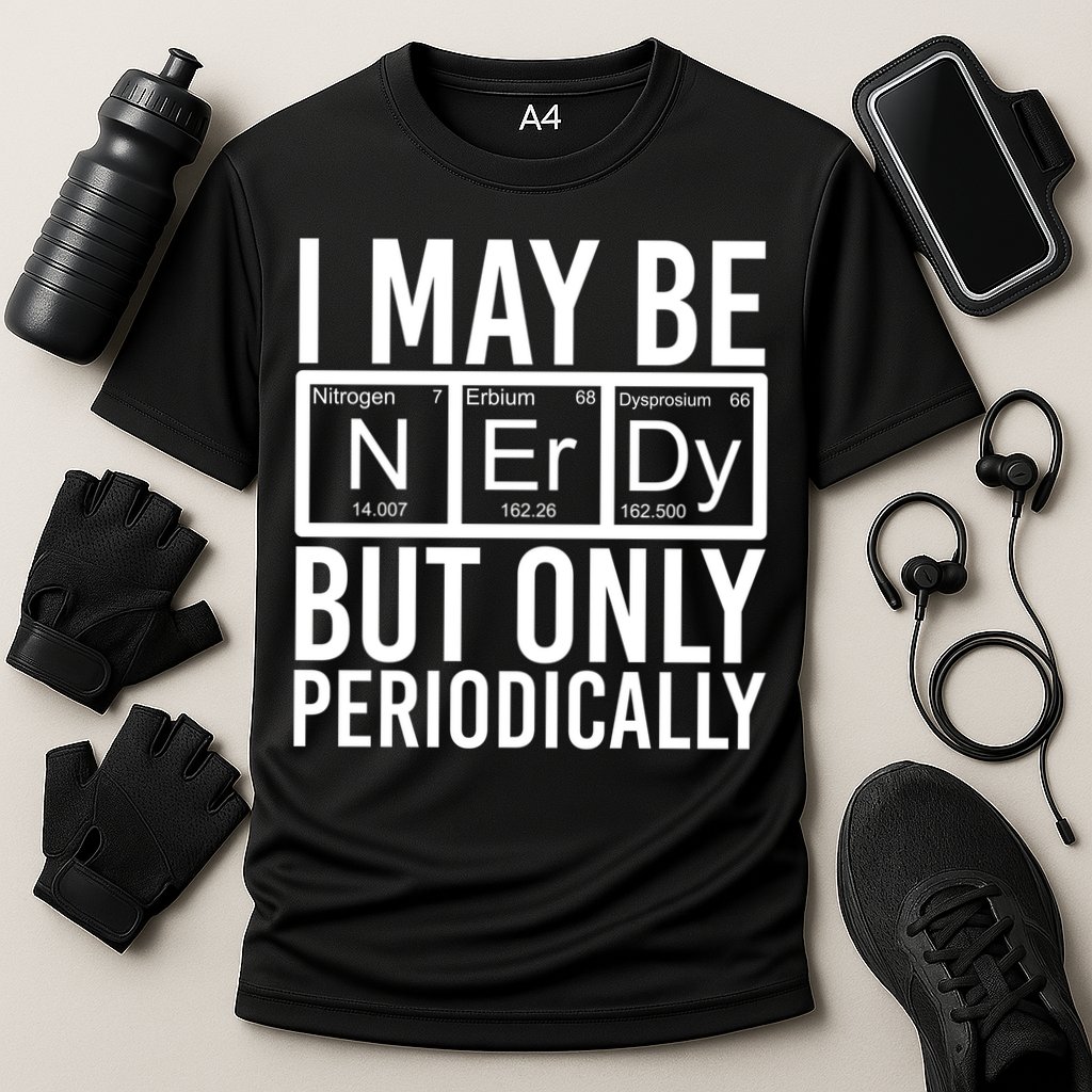 Chemist Science Nerd Gift Periodic Table Scientist Chemistry Gift Cooling Performance Crew T-Shirt