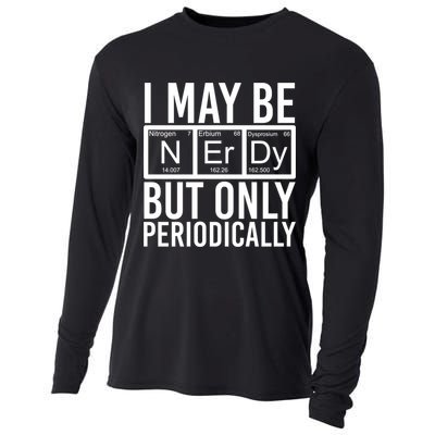 Chemist Science Nerd Gift Periodic Table Scientist Chemistry Gift Cooling Performance Long Sleeve Crew