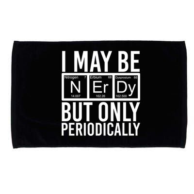 Chemist Science Nerd Gift Periodic Table Scientist Chemistry Gift Microfiber Hand Towel