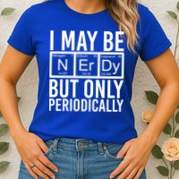 Chemist Science Nerd Gift Periodic Table Scientist Chemistry Gift Womens T-Shirt