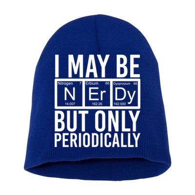 Chemist Science Nerd Gift Periodic Table Scientist Chemistry Gift Short Acrylic Beanie
