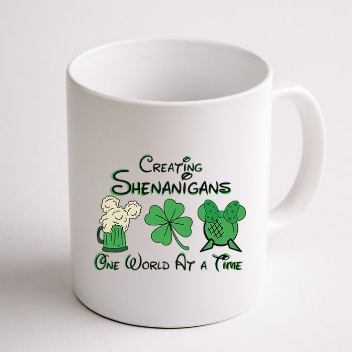 Creating Shenanigans One World At A Time Saint Patrick's Day Beer Drinking Team Coffee Mug