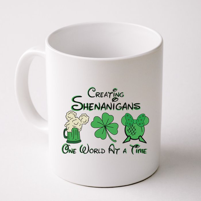 Creating Shenanigans One World At A Time Saint Patrick's Day Beer Drinking Team Coffee Mug