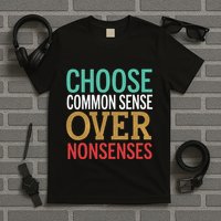 Common Sense Over Nonsense T-Shirt