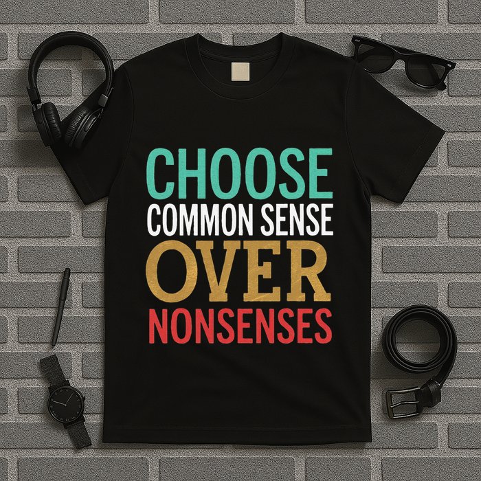 Common Sense Over Nonsense T-Shirt