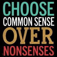 Common Sense Over Nonsense Tall T-Shirt