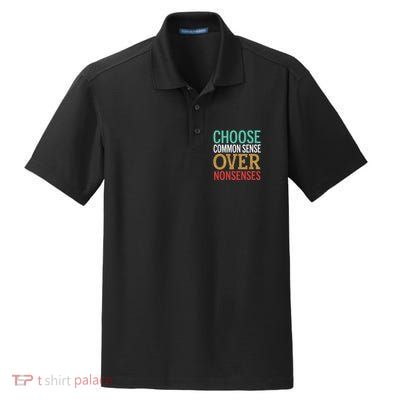 Common Sense Over Nonsense Dry Zone Grid Polo