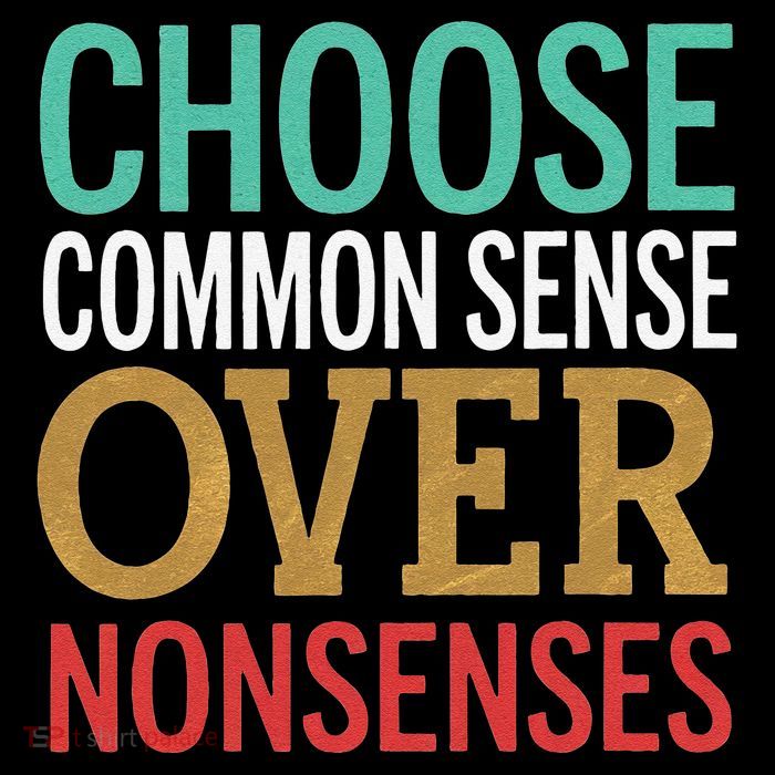 Common Sense Over Nonsense 16 in Basic Backpack
