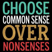 Common Sense Over Nonsense Youth Performance Sprint T-Shirt