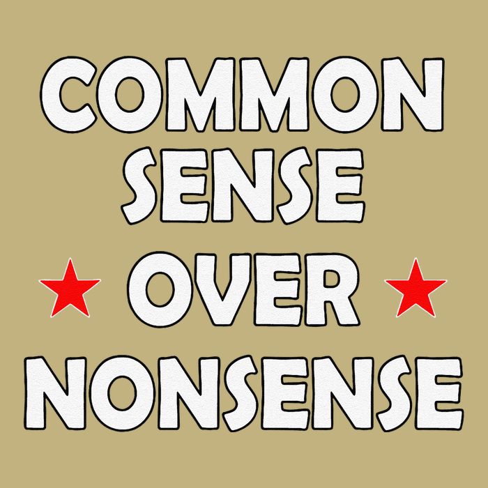 Common Sense Over Nonsense Tall Long Sleeve T-Shirt