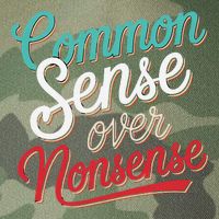 Common Sense Over Nonsense Retro Legacy Tie Dye Trucker Hat