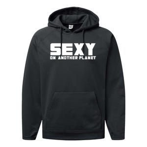 Cyclone Sexy On Another Planet Performance Fleece Hoodie