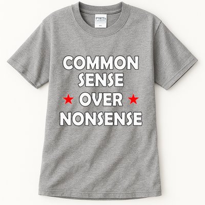 Common Sense Over Nonsense Tall T-Shirt