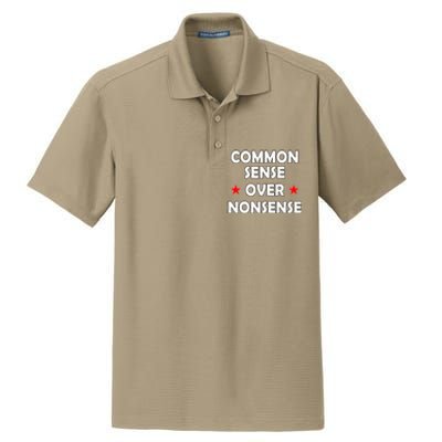 Common Sense Over Nonsense Dry Zone Grid Polo