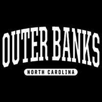 College Style Outer Banks North Carolina Souvenir Gift Impact Tech Backpack