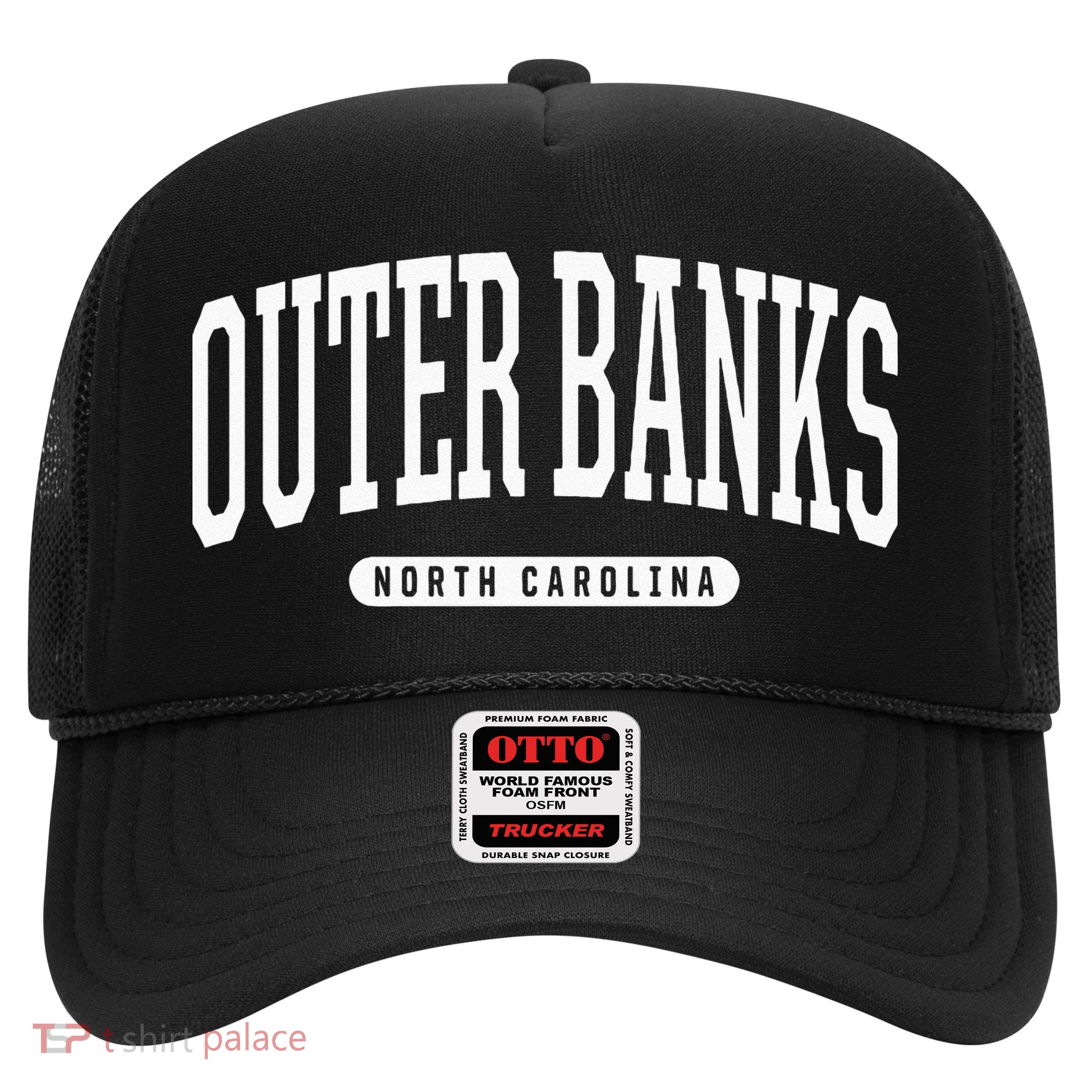 College Style Outer Banks North Carolina Souvenir Gift Trucker Hat