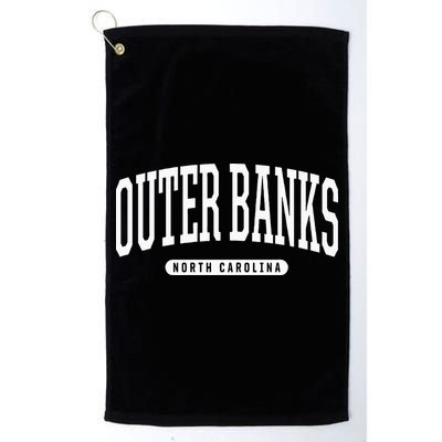 College Style Outer Banks North Carolina Souvenir Gift Golf Towel