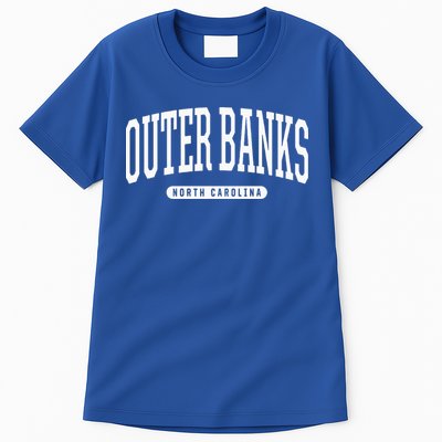 College Style Outer Banks North Carolina Souvenir Gift Tall T-Shirt