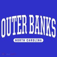 College Style Outer Banks North Carolina Souvenir Gift Tall T-Shirt