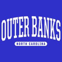 College Style Outer Banks North Carolina Souvenir Gift Toddler Hoodie