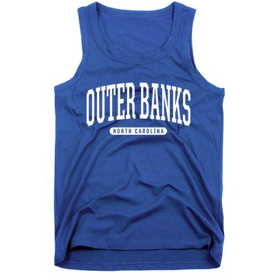 College Style Outer Banks North Carolina Souvenir Gift Tank Top
