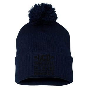 Cricket Season Obsessive Cricket Disorder Cricket Player  Pom Pom 12in Knit Beanie