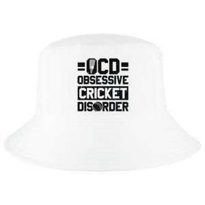 Cricket Season Obsessive Cricket Disorder Cricket Player  Cool Comfort Performance Bucket Hat