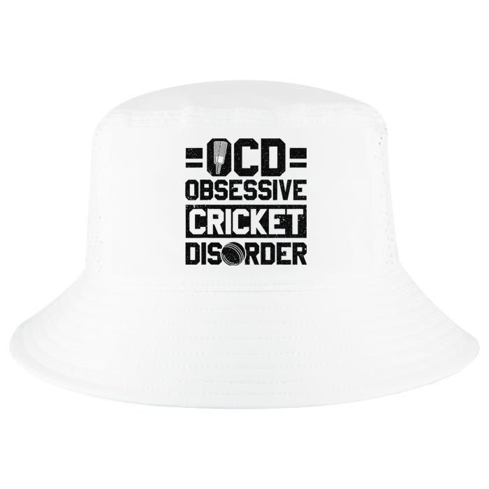 Cricket Season Obsessive Cricket Disorder Cricket Player  Cool Comfort Performance Bucket Hat