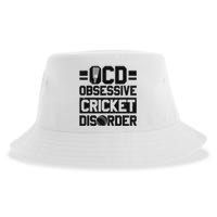 Cricket Season Obsessive Cricket Disorder Cricket Player  Sustainable Bucket Hat