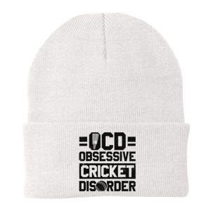 Cricket Season Obsessive Cricket Disorder Cricket Player  Knit Cap Winter Beanie