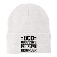 Cricket Season Obsessive Cricket Disorder Cricket Player  Knit Cap Winter Beanie